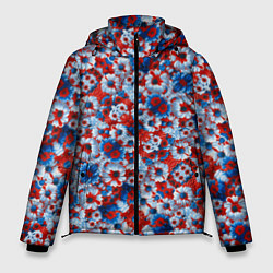 Мужская зимняя куртка Цветы России