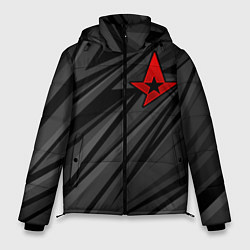 Куртка зимняя мужская Astralis - монохромный, цвет: 3D-красный