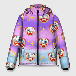 Мужская зимняя куртка Узор с Клоунами