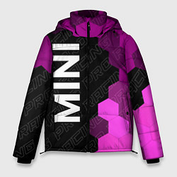 Куртка зимняя мужская Mini pro racing: по-вертикали, цвет: 3D-черный