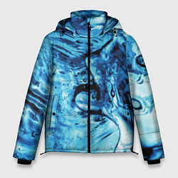 Мужская зимняя куртка Водная фантазия