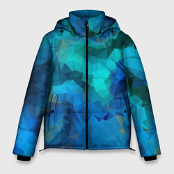 Куртка зимняя мужская Blue fantasy, цвет: 3D-красный