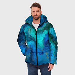 Куртка зимняя мужская Blue fantasy, цвет: 3D-красный — фото 2
