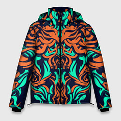 Куртка зимняя мужская Мотив фэнтези, цвет: 3D-черный