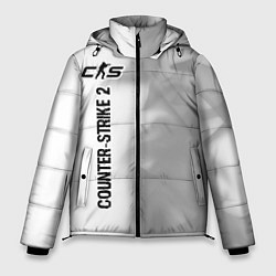 Куртка зимняя мужская Counter-Strike 2 glitch на светлом фоне: по-вертик, цвет: 3D-черный