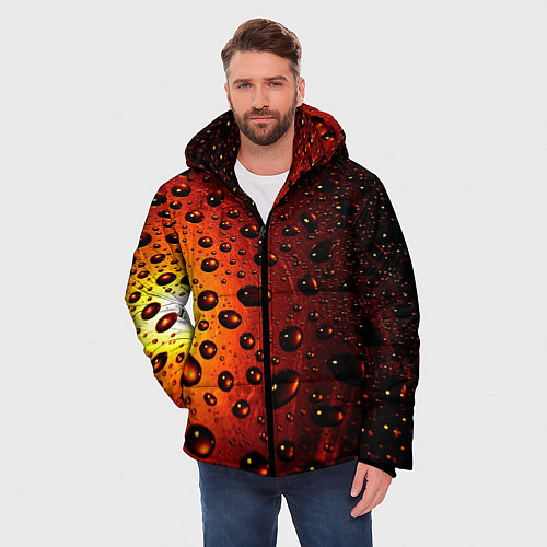 Мужская зимняя куртка Aqua / 3D-Черный – фото 3