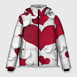 Куртка зимняя мужская С любовью для вас, цвет: 3D-черный