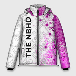 Куртка зимняя мужская The Neighbourhood rock legends: по-вертикали, цвет: 3D-черный