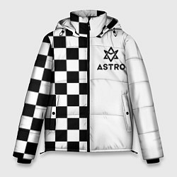 Мужская зимняя куртка Астро шахматка