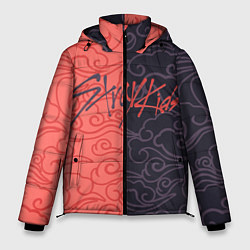 Куртка зимняя мужская Strey Kids x Anime, цвет: 3D-красный