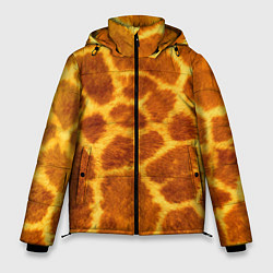 Мужская зимняя куртка Шкура жирафа - текстура