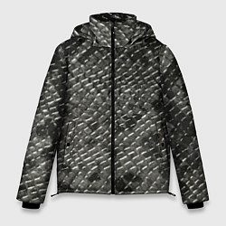 Мужская зимняя куртка Кожа змеи - текстура