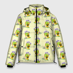 Куртка зимняя мужская Токсичный бак, цвет: 3D-светло-серый