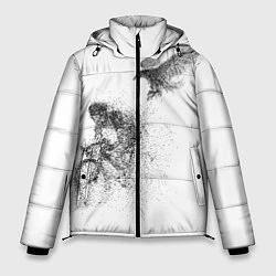Куртка зимняя мужская Скорость,моя стихия, цвет: 3D-черный