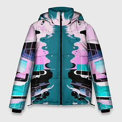 Куртка зимняя мужская Vanguard abstraction - vogue, цвет: 3D-светло-серый