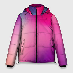 Куртка зимняя мужская Футболка розовая палитра, цвет: 3D-красный