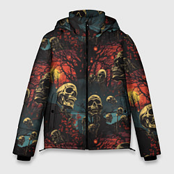 Куртка зимняя мужская Нечистый дух, цвет: 3D-светло-серый