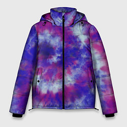 Мужская зимняя куртка Tie-Dye дизайн