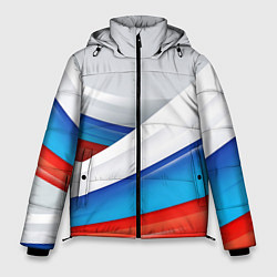 Мужская зимняя куртка Российские флаги