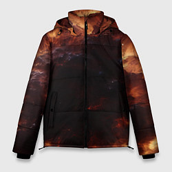 Мужская зимняя куртка Взрыв нейронной звезды в космосе
