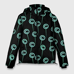 Куртка зимняя мужская Эмблемы авторского права, цвет: 3D-светло-серый