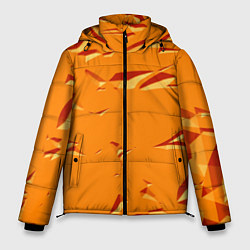 Мужская зимняя куртка Оранжевый мотив