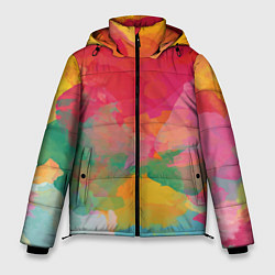 Мужская зимняя куртка Спектр акварели