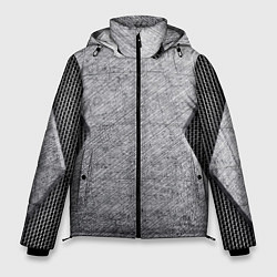 Куртка зимняя мужская Стальная болванка, цвет: 3D-светло-серый
