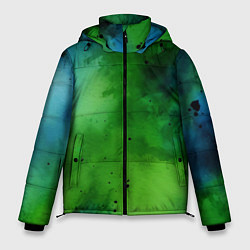 Куртка зимняя мужская Акварелика, цвет: 3D-черный