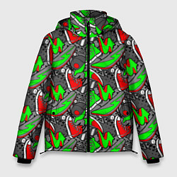 Мужская зимняя куртка Разноцветные кеды