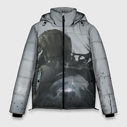 Куртка зимняя мужская STALKER 2 одиночка постер, цвет: 3D-черный