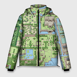 Мужская зимняя куртка Zelda: карта