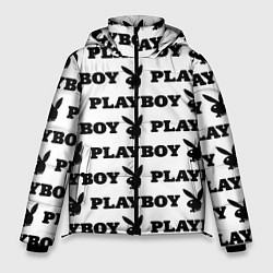 Куртка зимняя мужская Playboy rabbit, цвет: 3D-красный