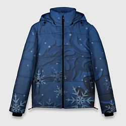 Куртка зимняя мужская Ледяной дракон 2024, цвет: 3D-черный