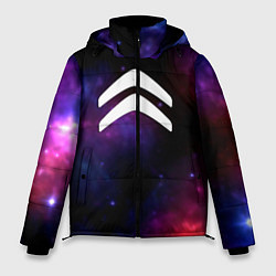 Куртка зимняя мужская Citroen space, цвет: 3D-черный