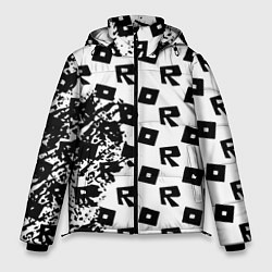 Мужская зимняя куртка Roblox pattern game black