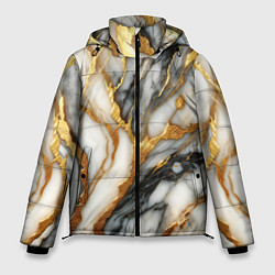 Мужская зимняя куртка Мрамор - текстура