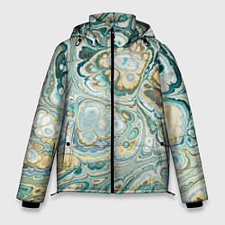 Мужская зимняя куртка Абстрактный разноцветный узор