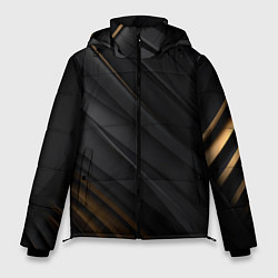 Мужская зимняя куртка Gold luxury black