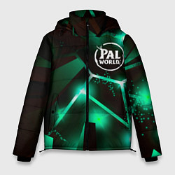 Куртка зимняя мужская Palworld разлом плит, цвет: 3D-черный