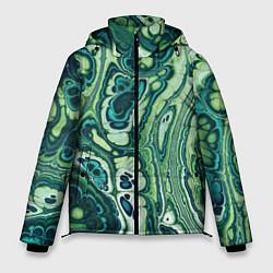 Мужская зимняя куртка Абстрактный разноцветный узор