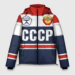 Куртка зимняя мужская СССР - Союз Советских Социалистических Республик, цвет: 3D-черный