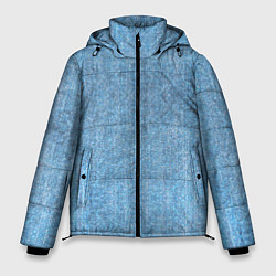 Куртка зимняя мужская Потёртые Джинсы, цвет: 3D-черный