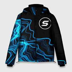 Куртка зимняя мужская Skillet sound wave, цвет: 3D-черный