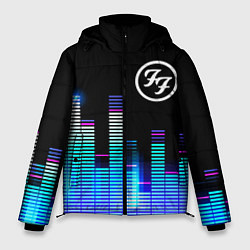 Куртка зимняя мужская Foo Fighters эквалайзер, цвет: 3D-черный