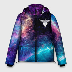 Куртка зимняя мужская Bon Jovi space rock, цвет: 3D-черный