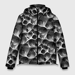 Мужская зимняя куртка Металл - текстура