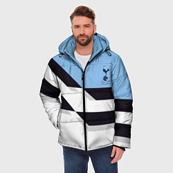Куртка зимняя мужская Tottenham sport geometry, цвет: 3D-черный — фото 2