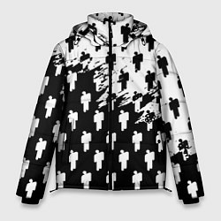 Мужская зимняя куртка Billie Eilish pattern black