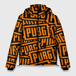 Куртка зимняя мужская PUBG pattern game, цвет: 3D-черный